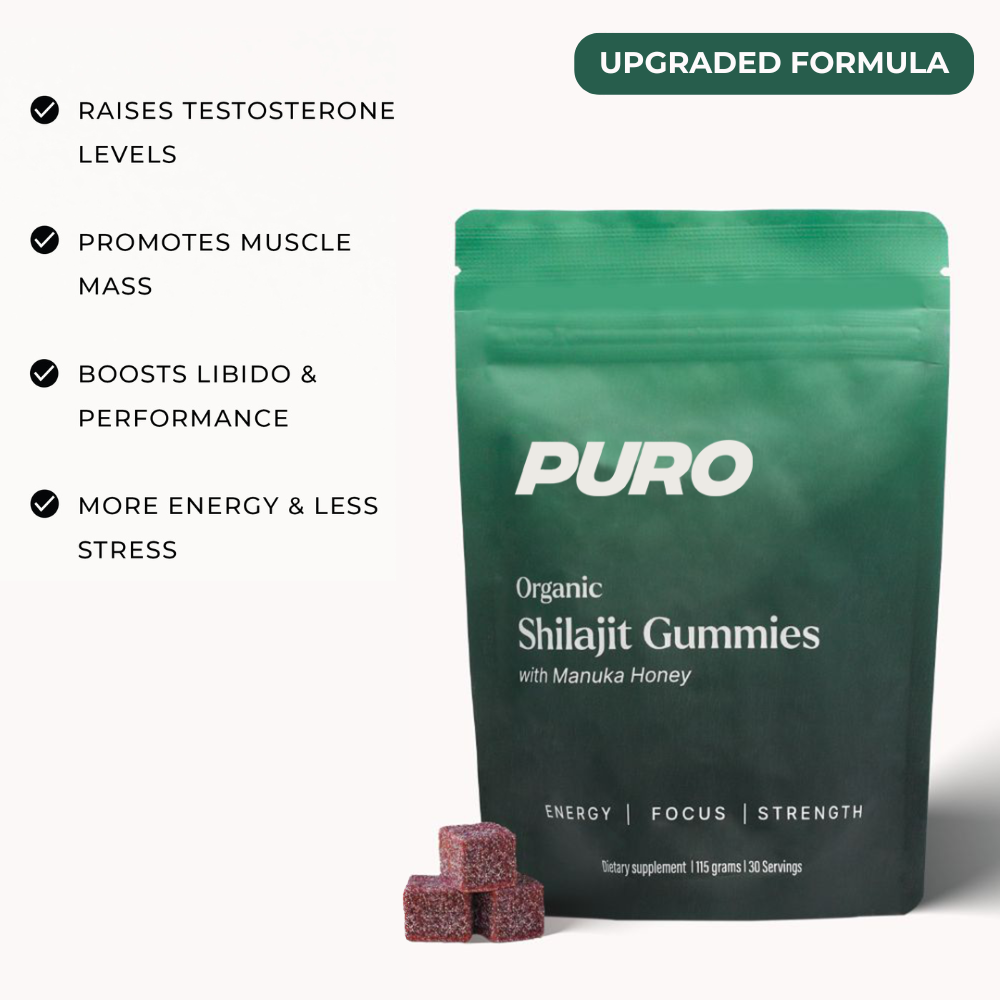 Organic Shilajit Daily Gummies