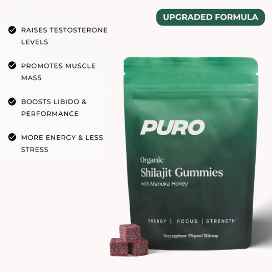 Organic Shilajit Daily Gummies